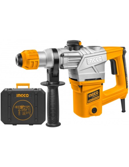 Martello demolitore da 1050 W con valigetta 3 punte 2 scalpelli