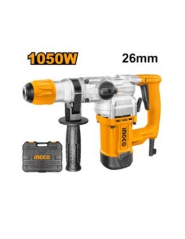 Martello demolitore da 1050 W con valigetta 3 punte 2 scalpelli