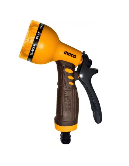 Pistola Irrigazione Giardino 9 Getti Pratica Robusta Adattatore 3/4 