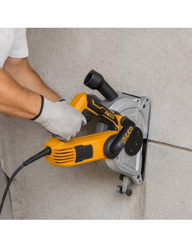 Scanalatore Per Muri 1500 W Diametro 125 MM M14 Tracce Pareti Tubazioni 