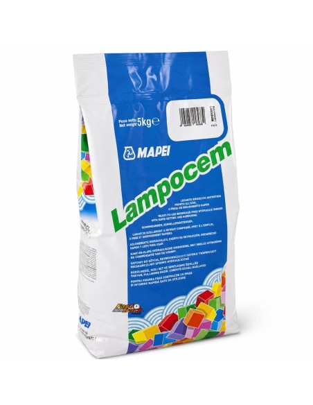 Cemento Rapido Pronto all'Uso Lampocem da 5 kg 