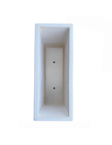 Fioriera Giardino Cemento Effetto Pietra L.100xP.40xH.60 cm Serie Stratis