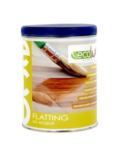 Ecolux Trasparente Flatting Ad Acqua Vernice Legno Lucida 