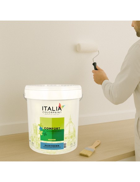 Paintherm Idropittura Bianca Termoisolante Anticondensa Traspirante Coprente
