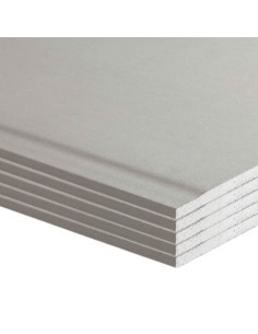 Lastra Cartongesso BA13 Dimensioni 1200 x 2000 mm Spessore 12.5 mm 5 Pezzi