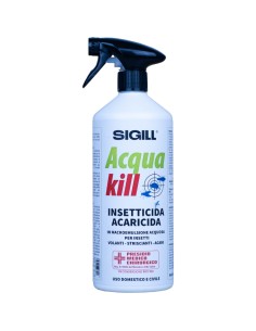 Insetticida Acaricida Acqua Kill Contro Insetti Striscianti Volanti Acari 500 ml