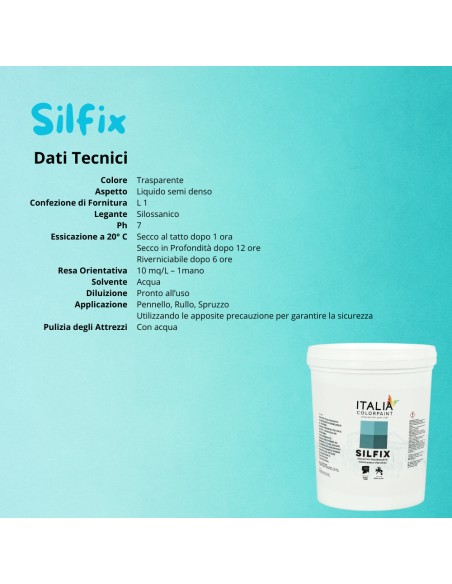 I Pre Trattamenti Primer Silfix Trasparente Consolidante Silossanico