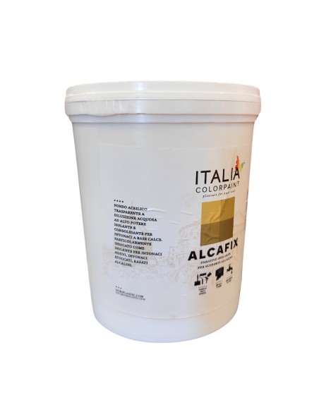 Alcafix Primer Fissativo Isolante Trasparente Per Supporti Alcalini