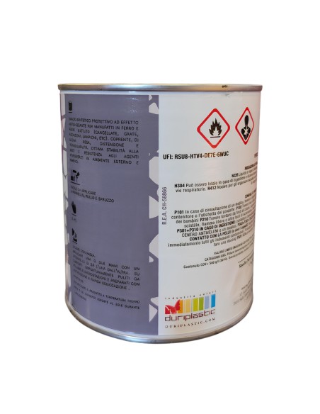 Durilux Smalto Sintetico Grigio Chiaro 220 Ferromicaceo Antichizzante Ferro