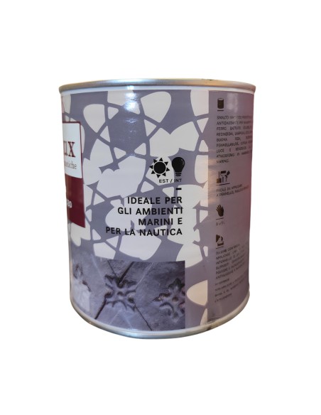 Durilux Smalto Sintetico Grigio Scuro 230 Ferromicaceo Antichizzante Ferro