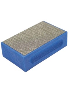 Tampone Diamantato Abrasivo 55x90 mm Smussatura Rifinitura Bordi Spigoli 