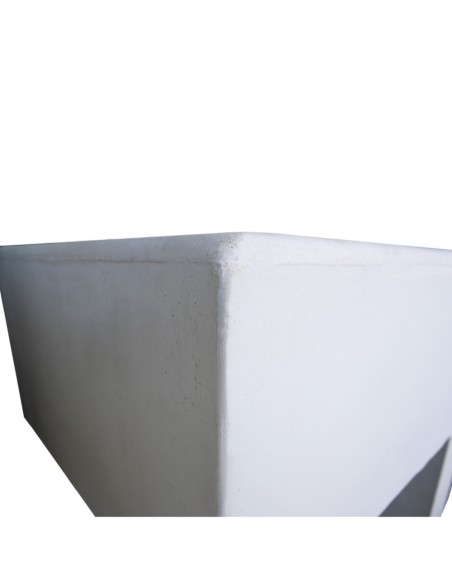 Pilozza Lavabo Calcestruzzo Cemento Serie Ostuni Incasso Destra Piano Laterale 
