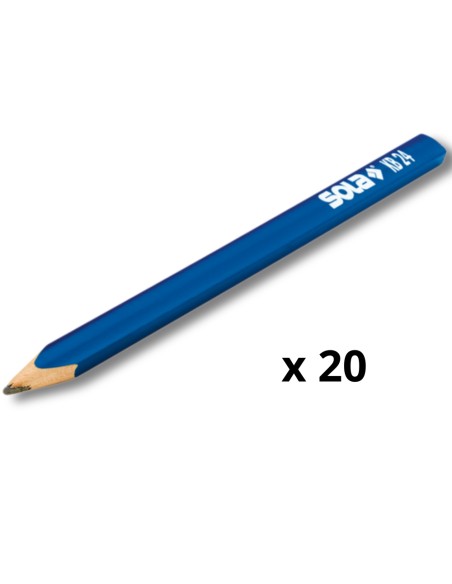 Matita Copiativa KB 24 Blu Supporti Umidi Superfici Bagnate Confezione 20 Pezzi
