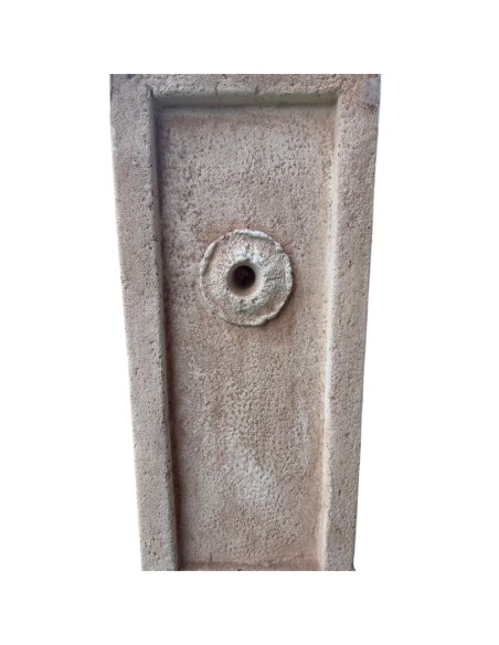 Fontana Calcestruzzo Cemento Senza Rubinetto 51x62xH.120cm Modello Spagnola  