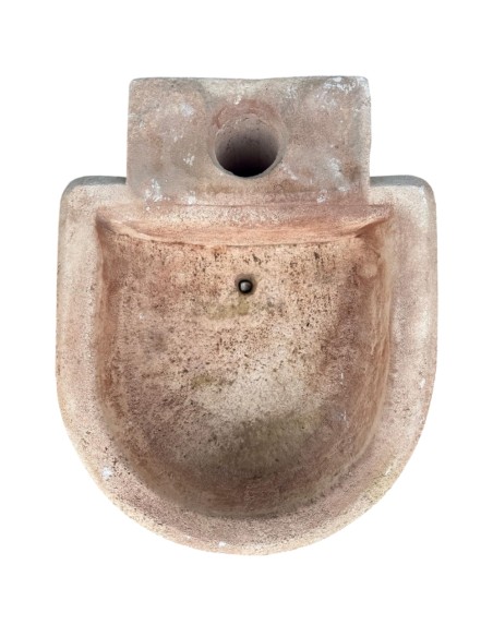 Fontana Calcestruzzo Cemento Senza Rubinetto 51x62xH.120cm Modello Spagnola  