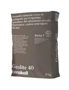 Geomalta Minerale Tixotropica 2 Sacchi Da 25 kg Cazzuola Punta Tonda 16 cm 2