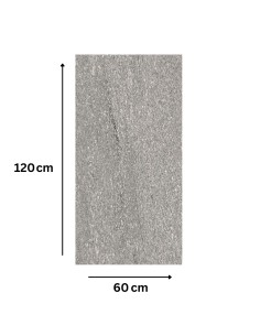 Piastrella Gres Porcellanato Rettificata London Grey S.Agostino 60x120 cm  2