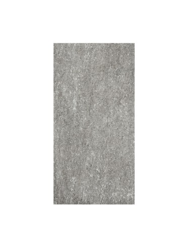 Piastrella Gres Porcellanato Rettificata Quarz Antracite R10 30x60 cm