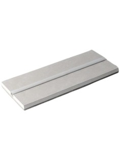 Semilavorato Cartongesso Fibra Profilo Alluminio Luce Led Design 14,5 x 200 cm