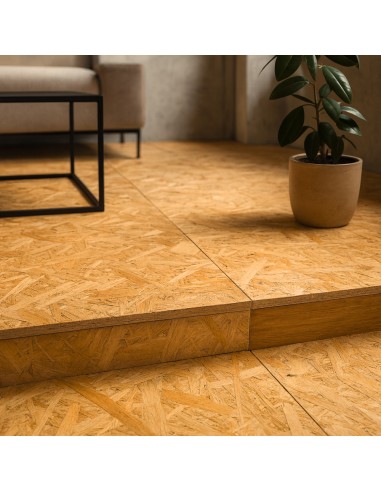Set Pannelli OSB Fibra Legno Truciolato Sp. 9 mm Multistrato 125x125 cm 12 Pezzi
