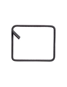 Staffa Chiusa Antisismica Armatura Ferro 20 x 25 cm Strutture Cemento 1 Pezzo