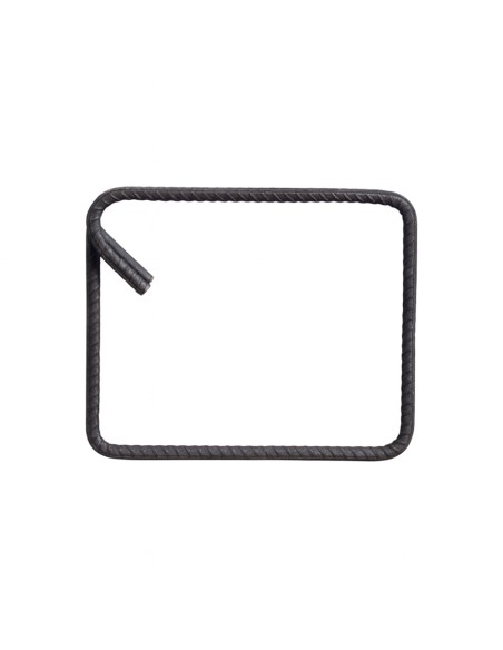Staffa Chiusa Antisismica Armatura Ferro 20 x 25 cm Strutture Cemento 1 Pezzo