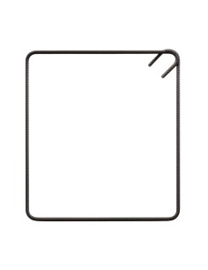 Staffa Chiusa Antisismica Armatura Ferro 50 x 50 cm Strutture Cemento 1 Pezzo