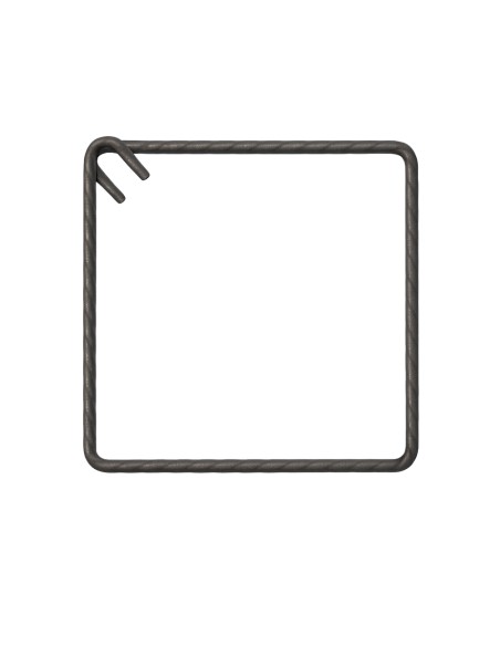 Staffe Antisismiche Armatura Ferro 45x45 cm Strutture Cemento Formati Multipli