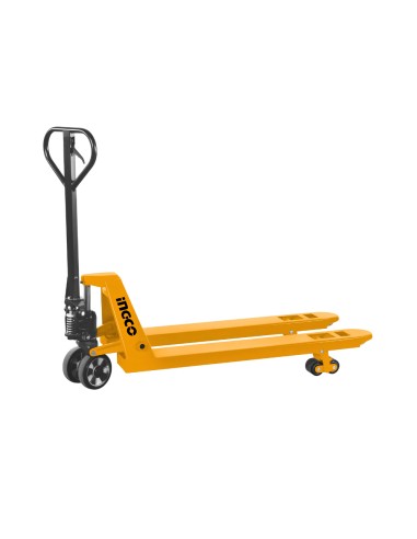Transpallet Ingco Carico Max 2,5T Forche 550 x 1150 mm Colore Giallo Logistica
