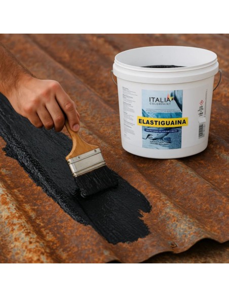 Elastiguaina Impermeabilizzante Nero Resistente Elastomerico Bituminoso
