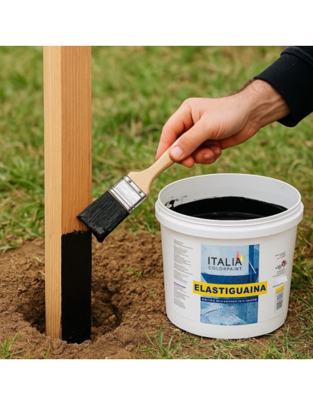 Elastiguaina Impermeabilizzante Nero Resistente Elastomerico Bituminoso