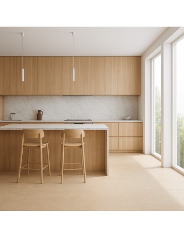 Piastrella Gres Porcellanato Rettificata Sabbia Naturale 60x120 cm