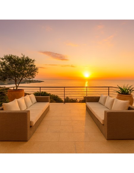 Piastrella Gres Porcellanato Rettificata Sabbia Rigatino 60x120 cm 0,72m²