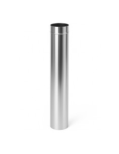 Tubo Acciaio Inox Diametro 250 mm Sp. 0,5 mm h. 1000 mm Canna Fumaria