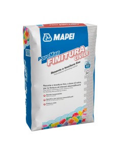 Poromap Finitura Civile Malta Traspirante Per Intonaci Deumidificanti 25 Kg