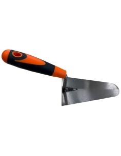 Cazzuola Punta Tonda Da 160 mm Manico Ergonomico Antiscivolo Gomma Edilizia