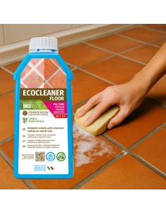 Detergente Ecologico Sporco Ostinato Residui Posa Superfici Dure ECOCLEANER FLOOR 2