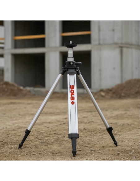 Treppiedi Telescopico TST Alluminio Anodizzato Regolabile Filettatura 5/8