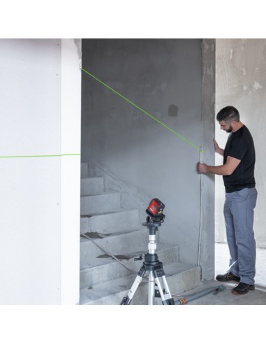  Laser Autolivellante Professionale Raggio Verde Incrociato Crossline P2 Green 