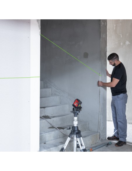  Laser Autolivellante Professionale Raggio Verde Incrociato Crossline P2 Green 