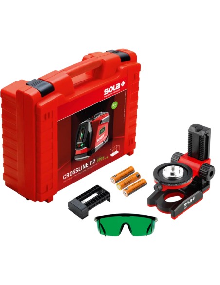  Laser Autolivellante Professionale Raggio Verde Incrociato Crossline P2 Green 