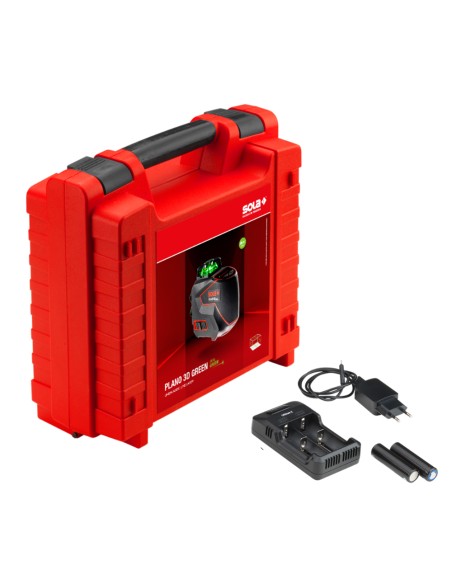 Laser Autolivellante Professionale PLANO 3D GREEN Linee 360 Visibilità Elevata