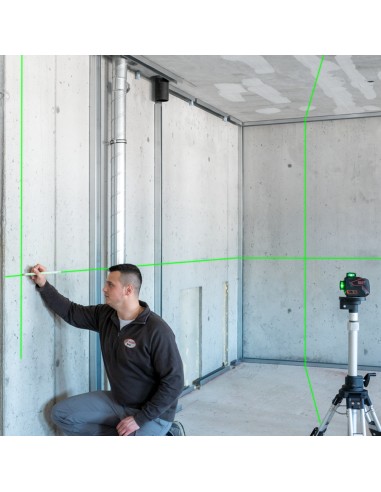  Laser Autolivellante Professionale PLANO 3D GREEN Linee 360 Visibilità Elevata