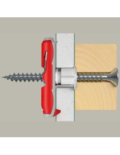 Fissaggio Basculante Ancora Alta Resistenza Cartongesso Legno DuoTec 12 Pezzi 25  2