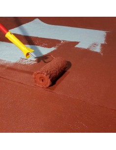 Guaina Liquida Uniiflex Piastrellabile Impermeabilizzante Pronta all'uso Rossa 2