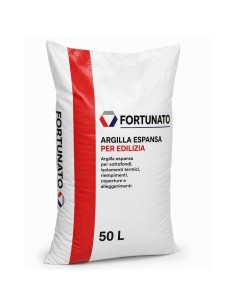 Argilla Espansa Per Edilizia 8-20 mm Isolante Ecologica 50 L 