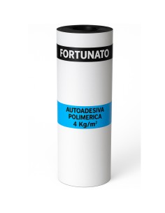 Guaina Autoadesiva Polimerica Ardesiata Bianca 4 Kg/m² CASASCIUTTA Rotolo 1 x 10 m