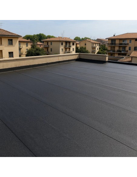 Membrana Bituminosa Poliestere 4 mm Impermeabilizzante CASASCIUTTA  1 x 10 m