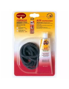 Guarnizione Fibrocer Mm 6 Kit Sigill Con Silicone Nero