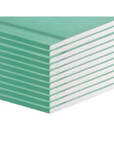 Lastra Cartongesso H2 BA13 1200x2000 Ambienti Umidi Confezione 12 Pezzi